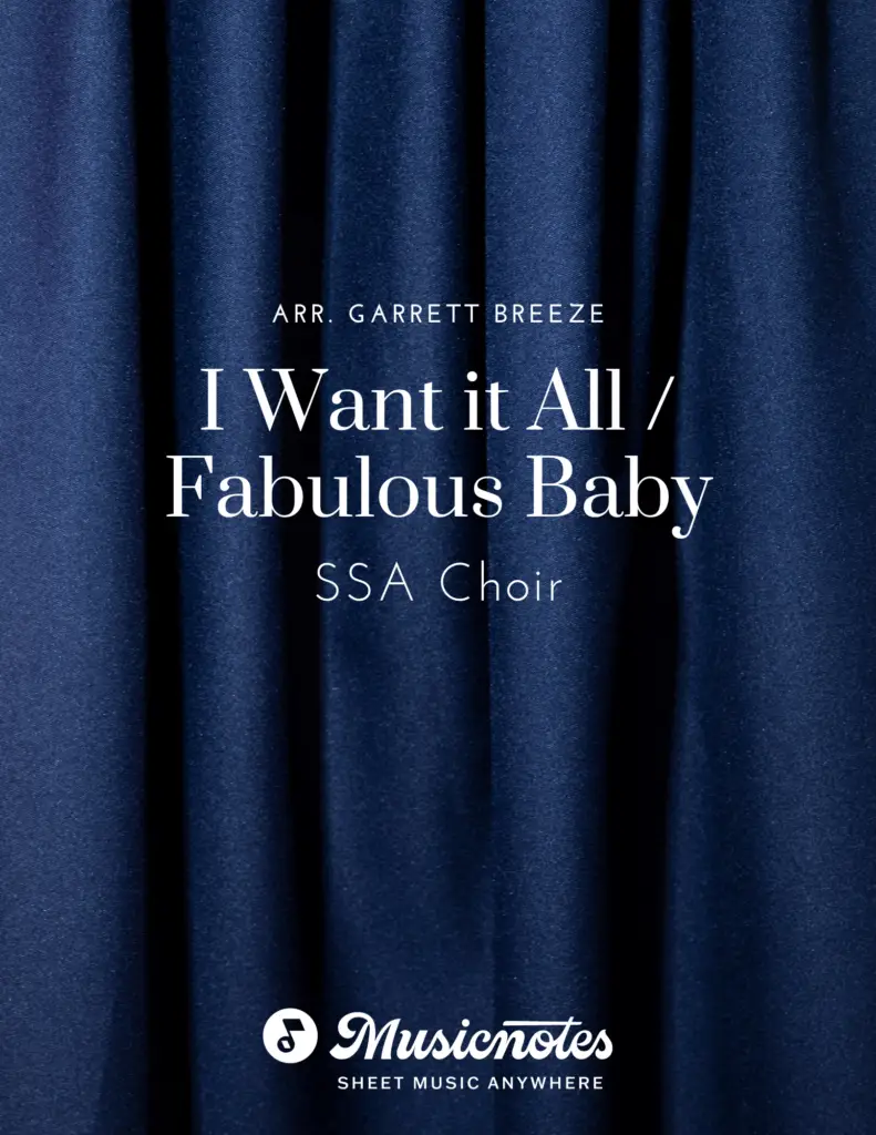 I Want it All Fabulous Baby Cover