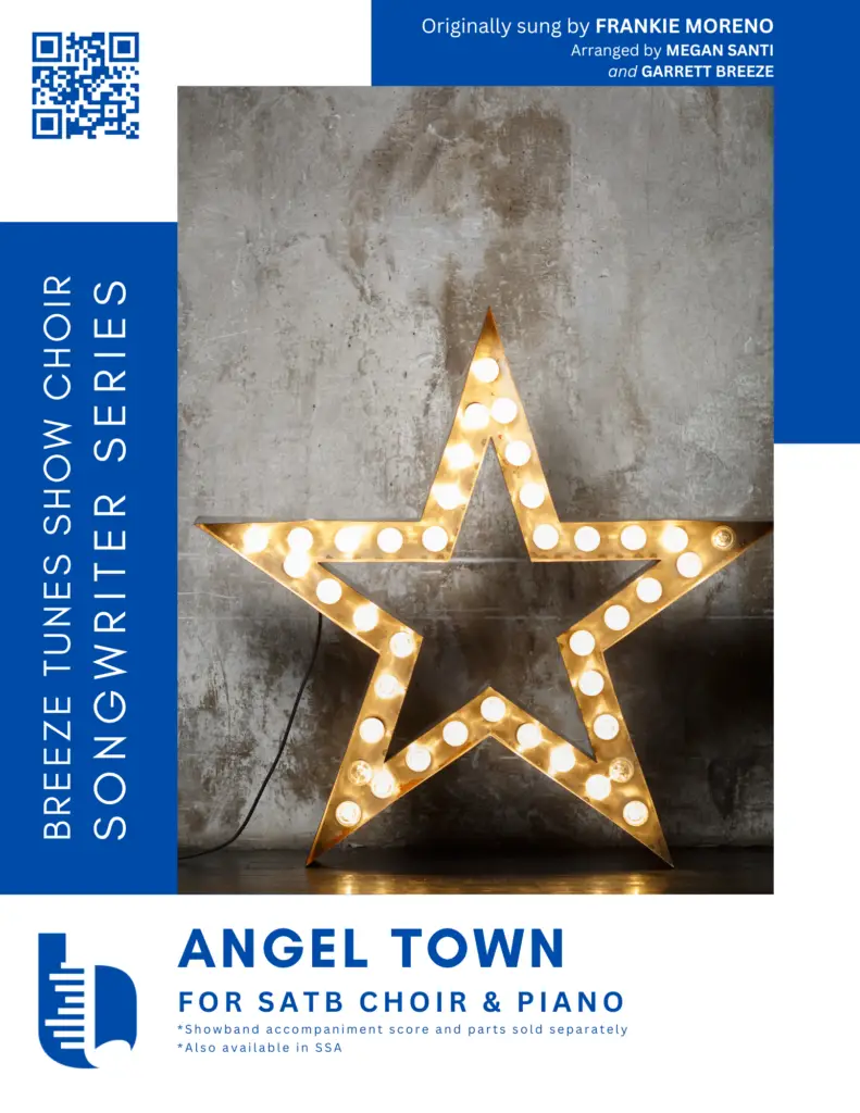 Angel Town SATB Cover
